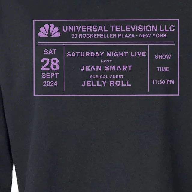 Snl 50 Saturday Night Live Host Jean Smart Musical Guest Cropped Pullover Crew