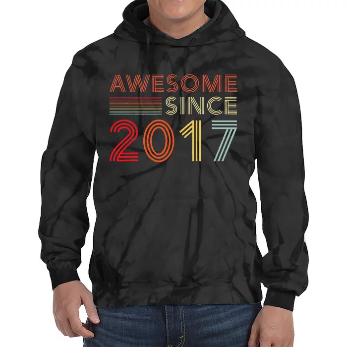 Six 6yr BDay Son Boy Funny 2017 6th 6 Year Old Birthday Tie Dye Hoodie