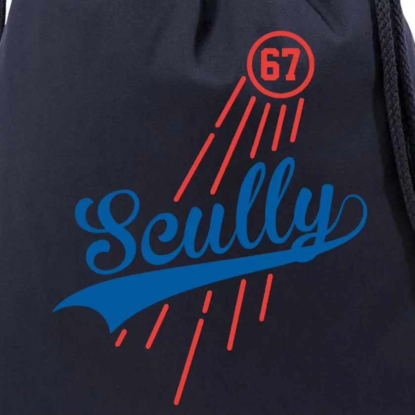 Scully 67 Baseball Drawstring Bag