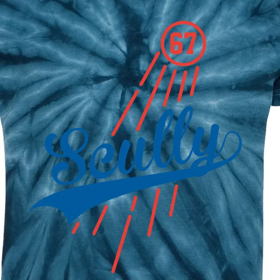 Scully 67 Baseball Kids Tie-Dye T-Shirt