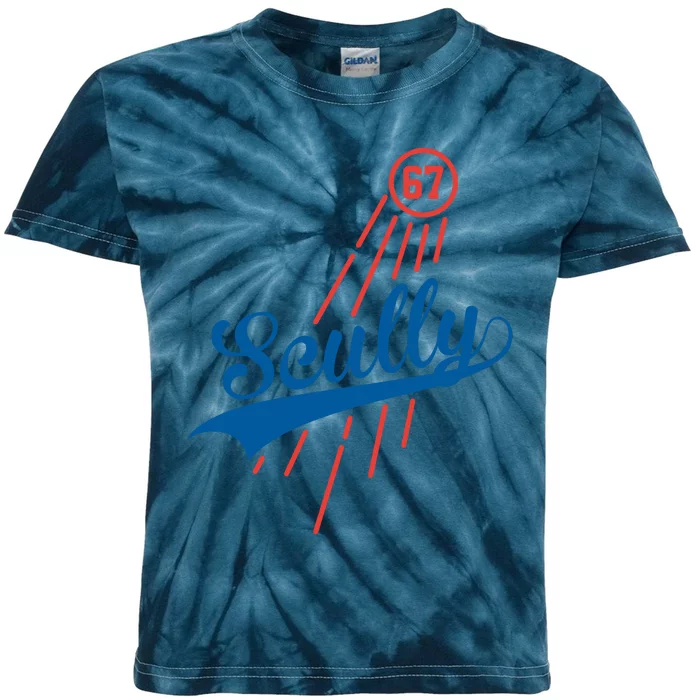 Scully 67 Baseball Kids Tie-Dye T-Shirt