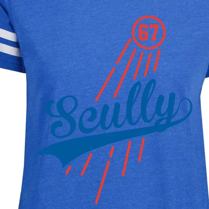 Scully 67 Baseball Enza Ladies Jersey Football T-Shirt