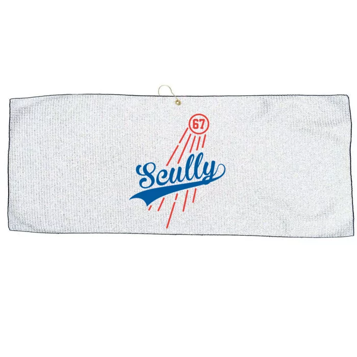 Scully 67 Baseball Large Microfiber Waffle Golf Towel