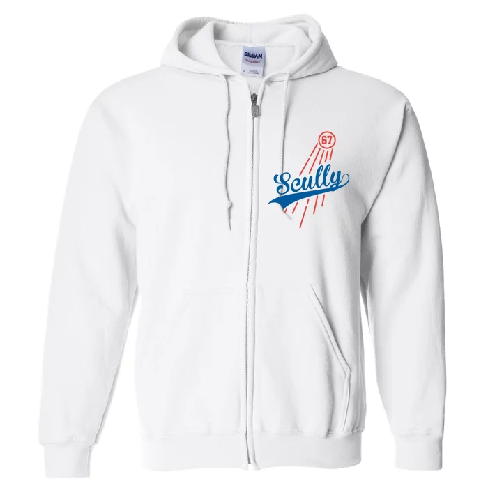 Scully 67 Baseball Full Zip Hoodie