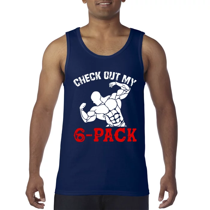 Six 6 Pack Bodybuilding Tank Top