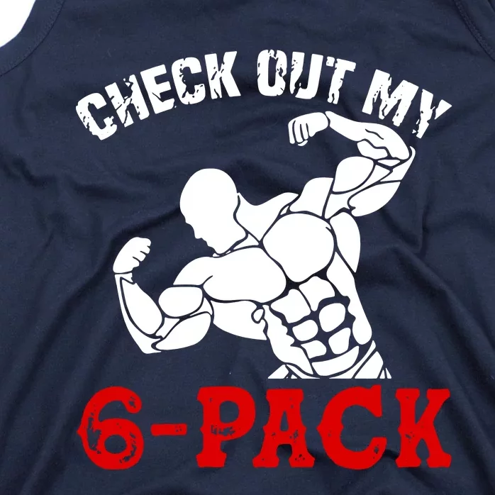 Six 6 Pack Bodybuilding Tank Top