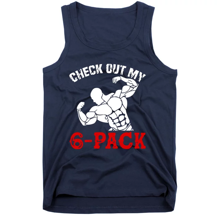 Six 6 Pack Bodybuilding Tank Top