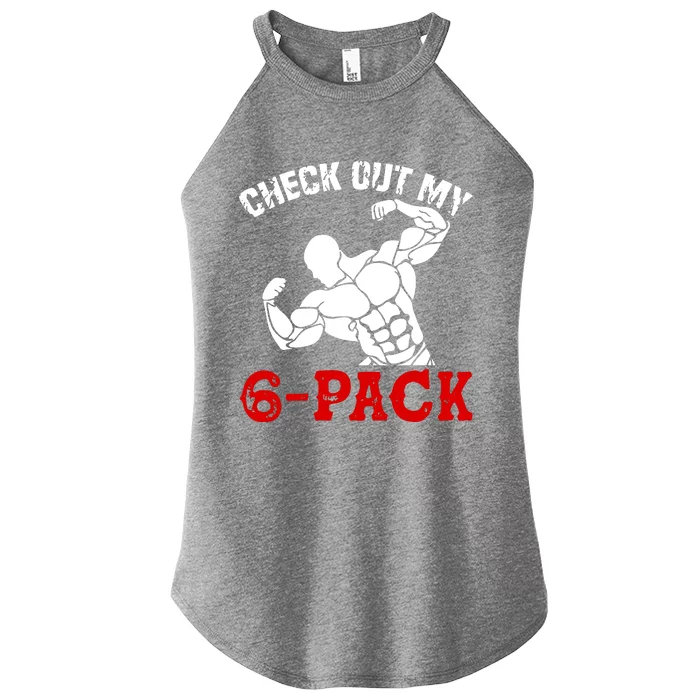 Six 6 Pack Bodybuilding Women’s Perfect Tri Rocker Tank