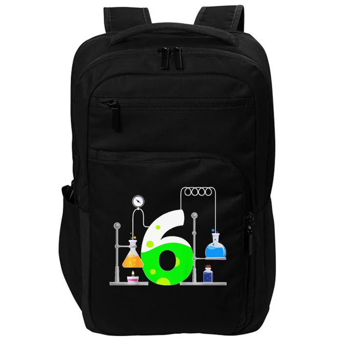 Scientist 6 Years Old 6th Birthday Experiments Science Impact Tech Backpack