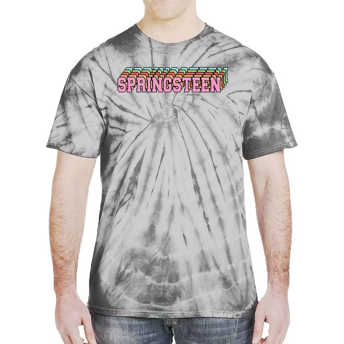 Springsteen 80s Vintage Retro Spring Tie-Dye T-Shirt