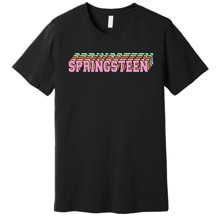 Springsteen 80s Vintage Retro Spring Premium T-Shirt