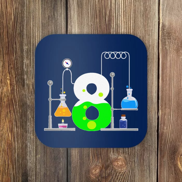 Scientist 8 Years Old 8th Birthday Experiments Science Coaster