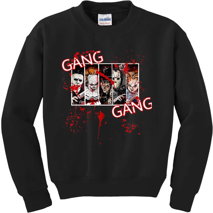 Scary 90s Movie Gear For Halloween & Movie Buffs Kids Sweatshirt