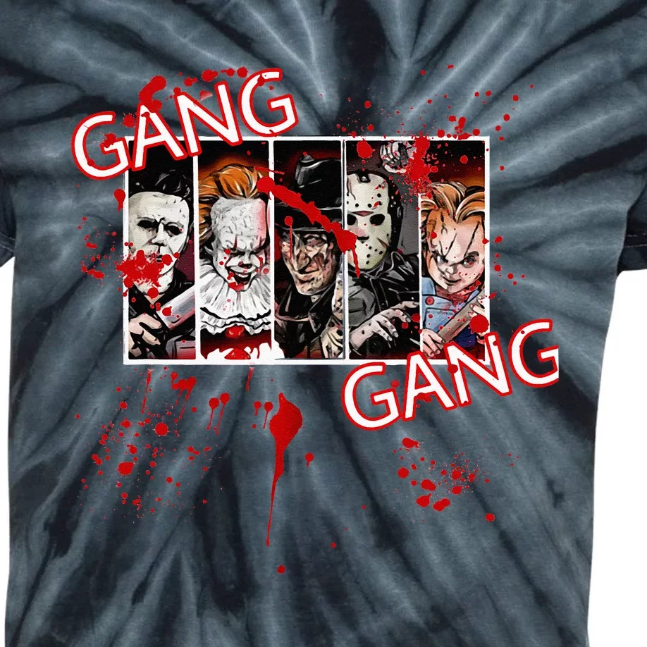 Scary 90s Movie Gear For Halloween & Movie Buffs Kids Tie-Dye T-Shirt