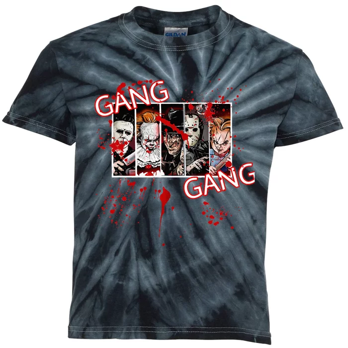 Scary 90s Movie Gear For Halloween & Movie Buffs Kids Tie-Dye T-Shirt