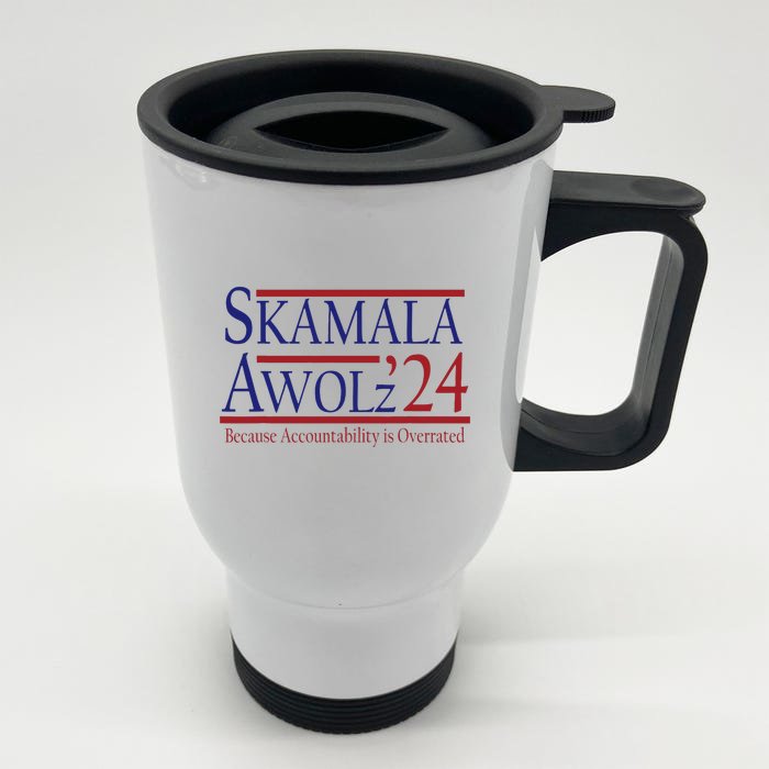 Skamala Awolz 2024 Campaign Front & Back Stainless Steel Travel Mug