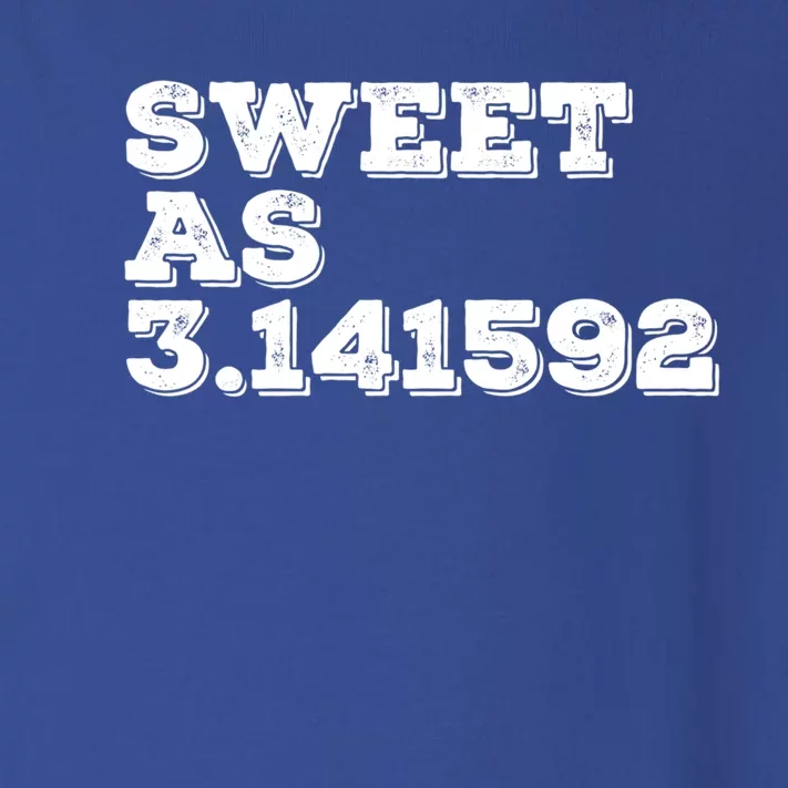 Sweet As 3 14 Pi Day Retro Look Math Lovers Humor Gift Toddler Long Sleeve Shirt