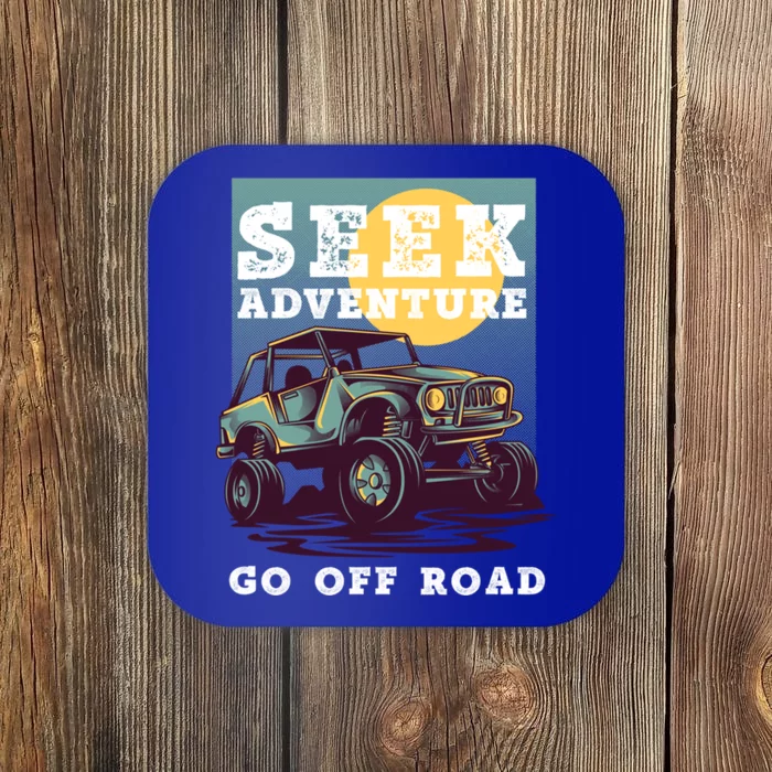 Seek Adventure 4x4 Off Road Buggy Mudding 4 Wheel Drive Gift Coaster