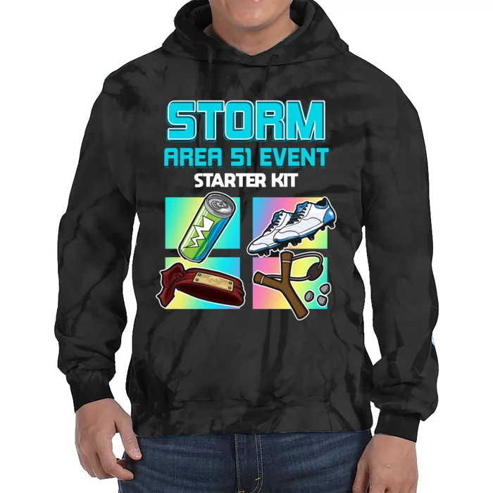 Storm Area 51 Event Starter Kit Tie Dye Hoodie