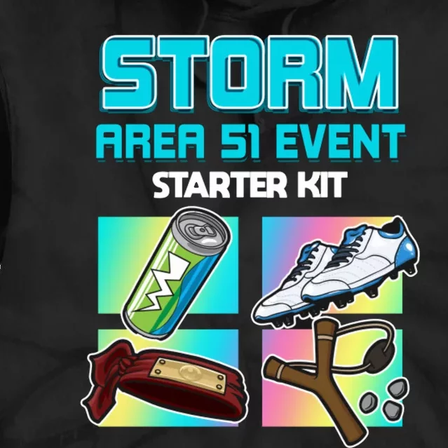 Storm Area 51 Event Starter Kit Tie Dye Hoodie