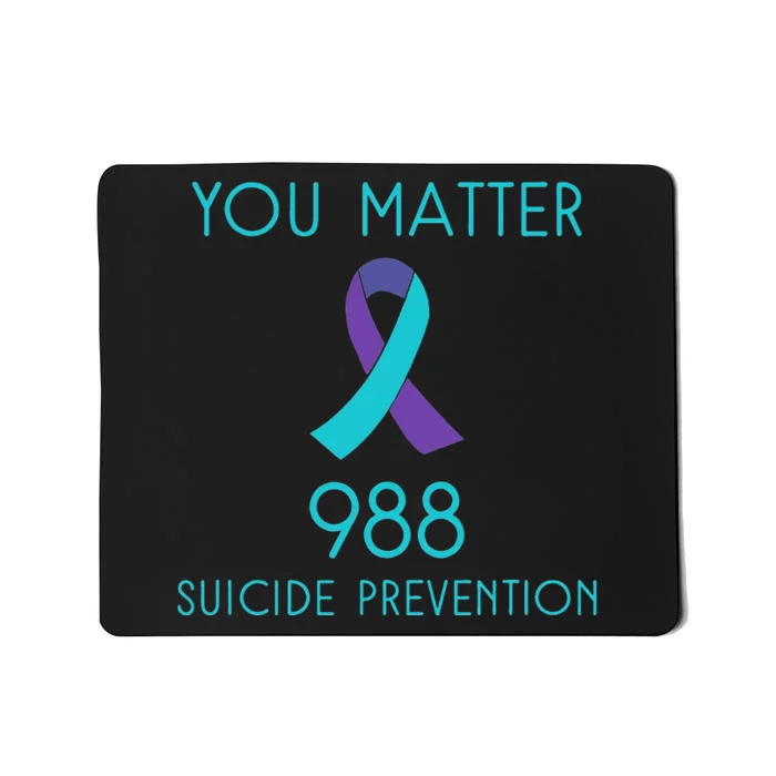 Suicide Awareness 988 Suicide Prevention 988 Mousepad