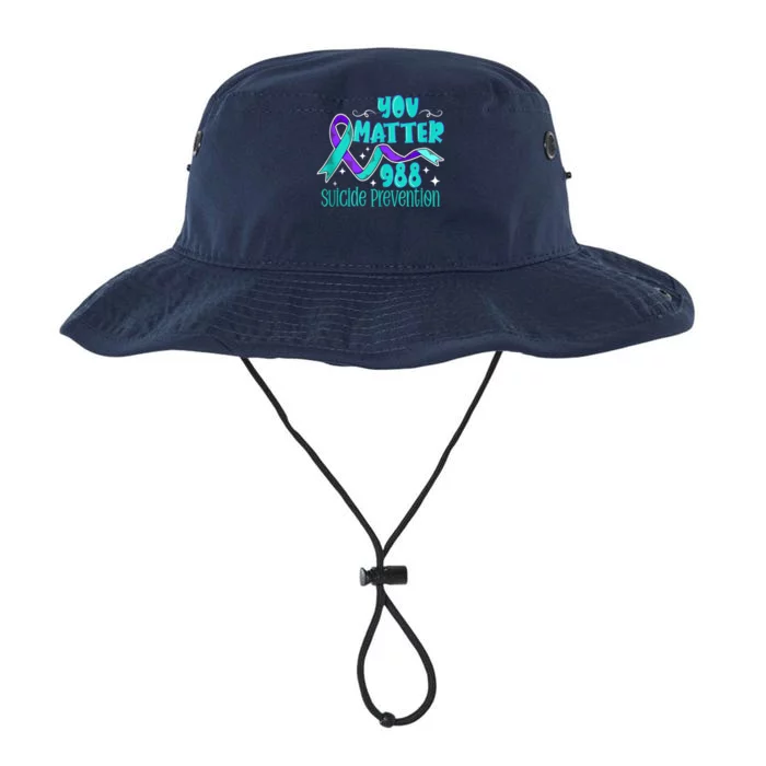 Suicide Awareness 988 Suicide Prevention 988 Legacy Cool Fit Booney Bucket Hat