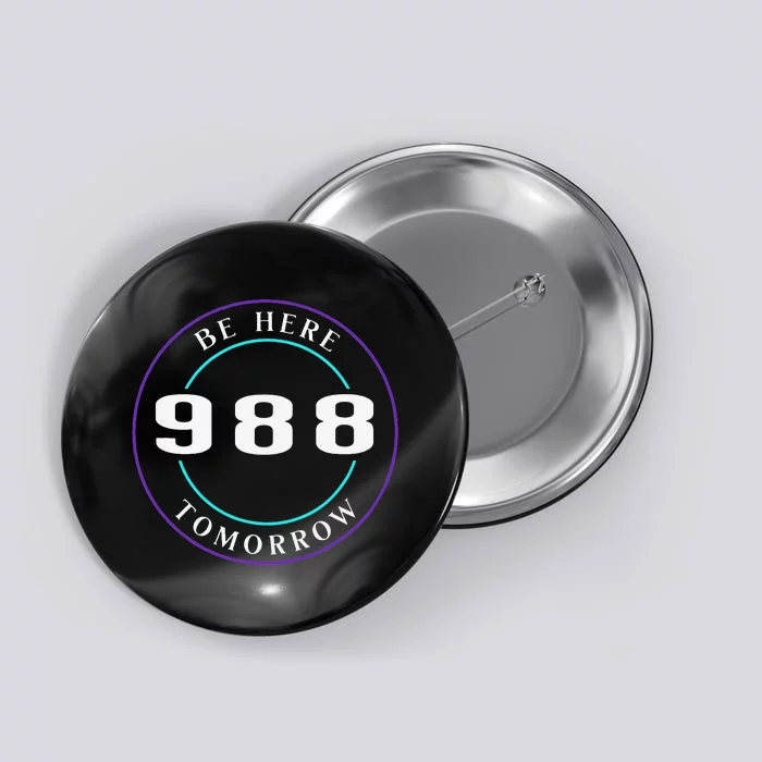 Suicide Awareness 988 Suicide Prevention Button