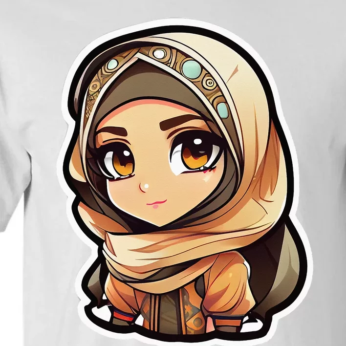 Seductive Anime Arab Hijab Head Scarf Beautiful Classic Tall T-Shirt