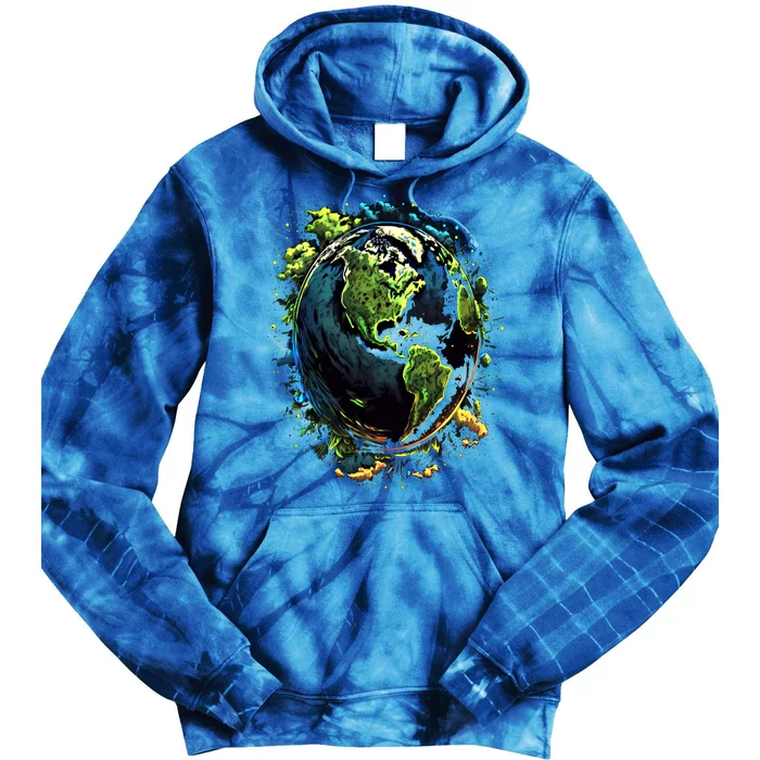 Space Astronaut Alien Astronomy Extraterrestrial Gift Tie Dye Hoodie