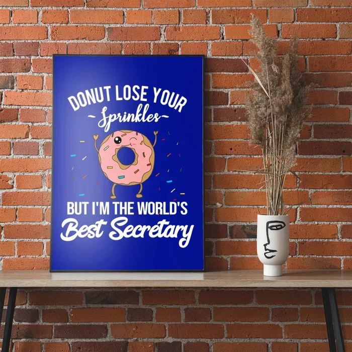 Secretary Appreciation Administrative Professionals Day Funny Gift Poster