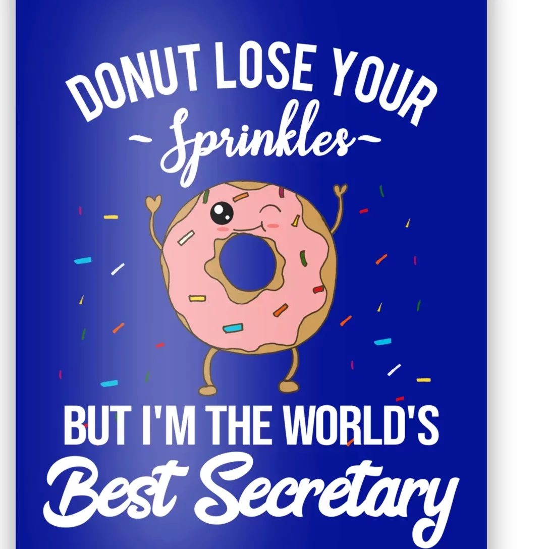 Secretary Appreciation Administrative Professionals Day Funny Gift Poster