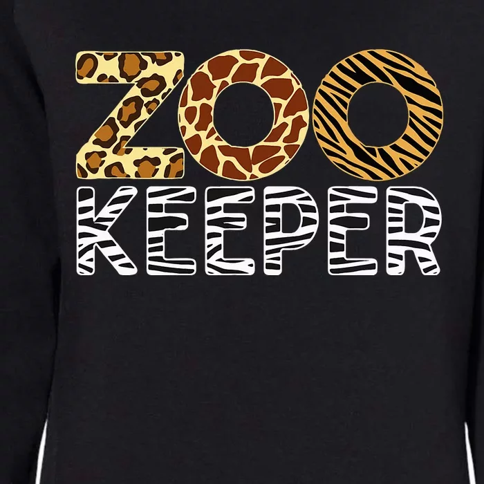 Safari Adventure Animal Print Costume for Zoo Lovers Womens California Wash Sweatshirt