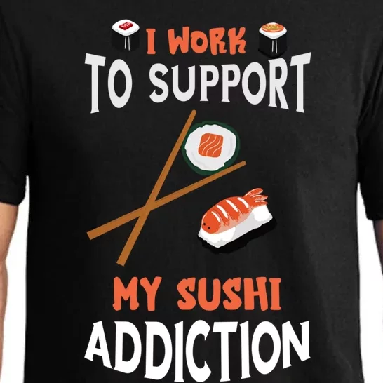 Sushi Addiction Asian Food Japanese Foodie Sushi Lover Cool Gift Pajama Set