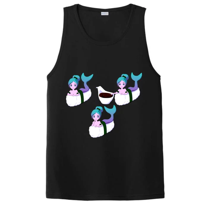 Sushi Addict And Japanese Sushi Lovers Gift Performance Tank