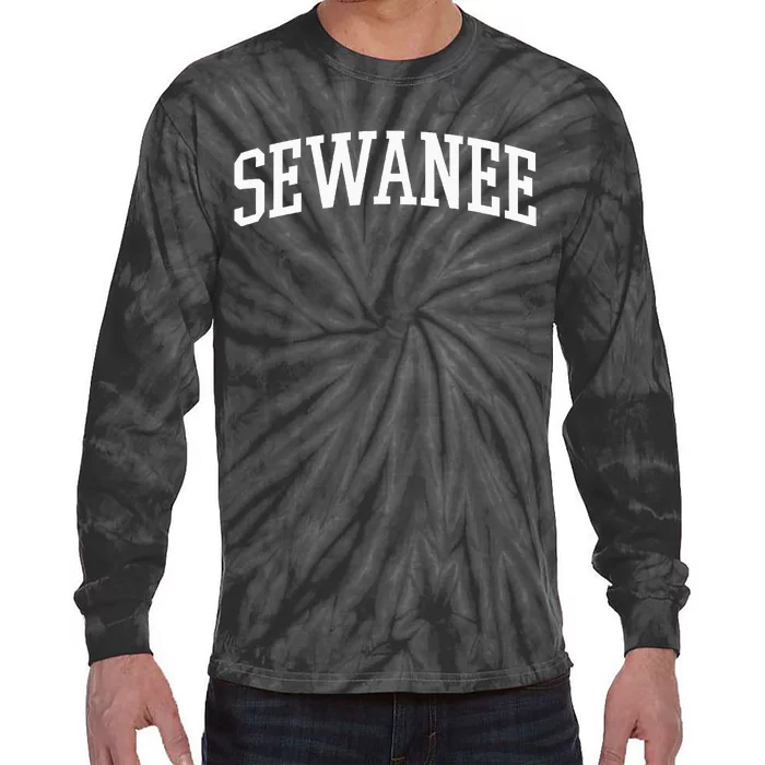 Sewanee Athletic Arch College University Alumni Tie-Dye Long Sleeve Shirt