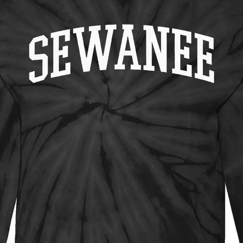 Sewanee Athletic Arch College University Alumni Tie-Dye Long Sleeve Shirt