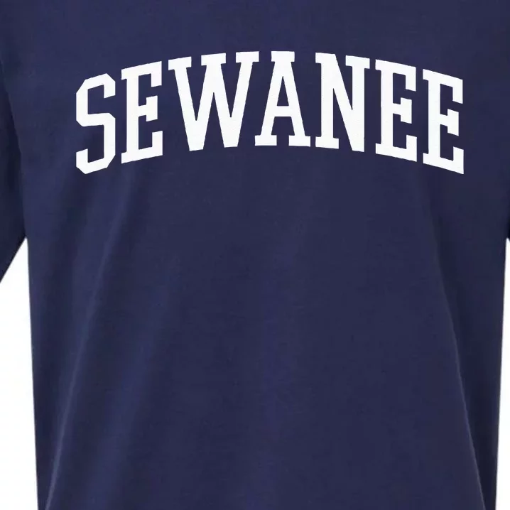 Sewanee Athletic Arch College University Alumni Sueded Cloud Jersey T-Shirt