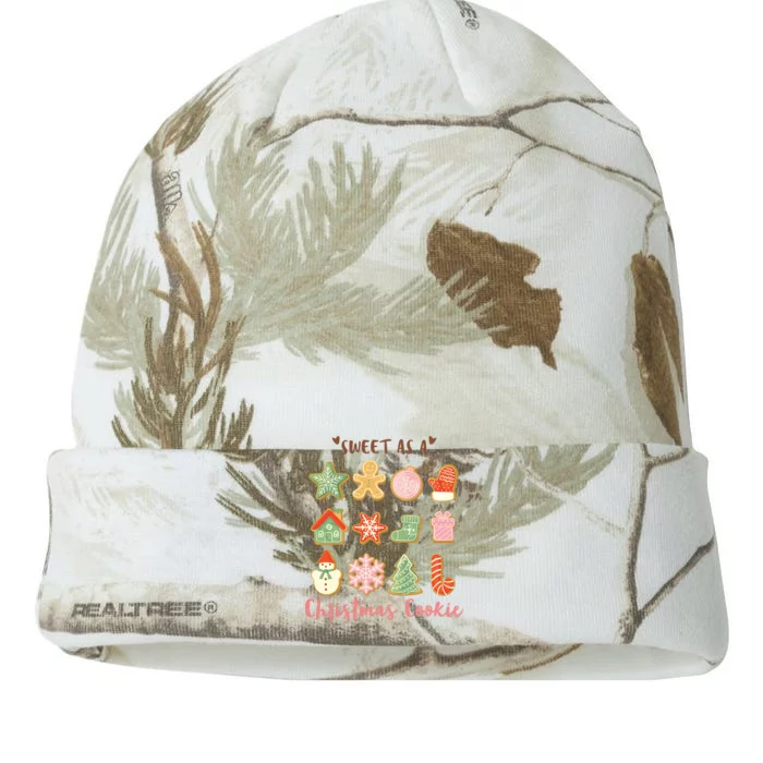 Sweet As A Christmas Cookie Cute Holiday Kati - 12in Camo Beanie