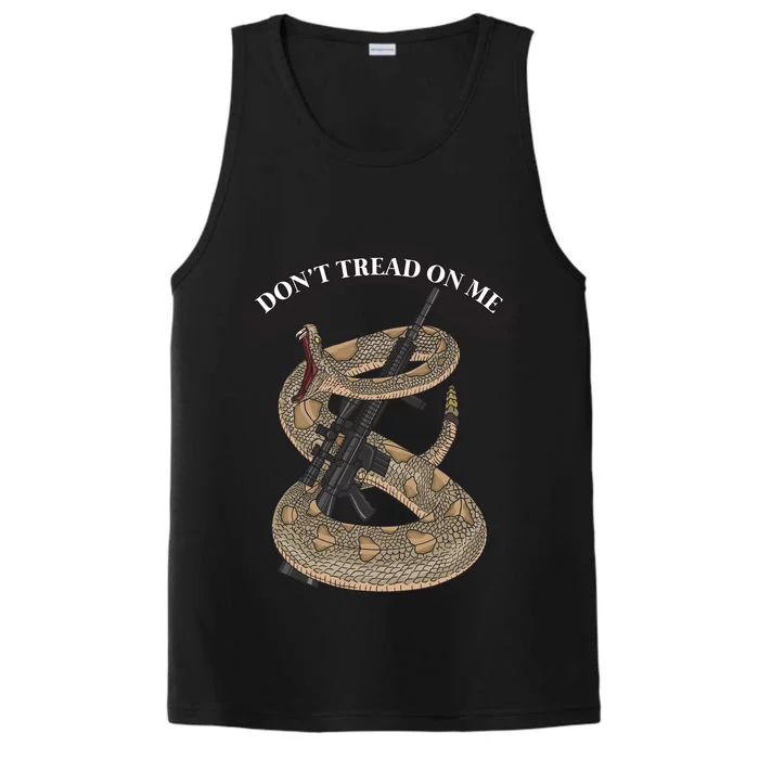 Second Amendment Anti Biden Don't Tread On Me Conservative 29 Performance Tank