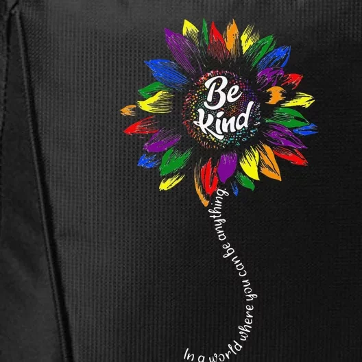 Sunflower Autism Awareness Be Kind Puzzle Mom Support City Backpack