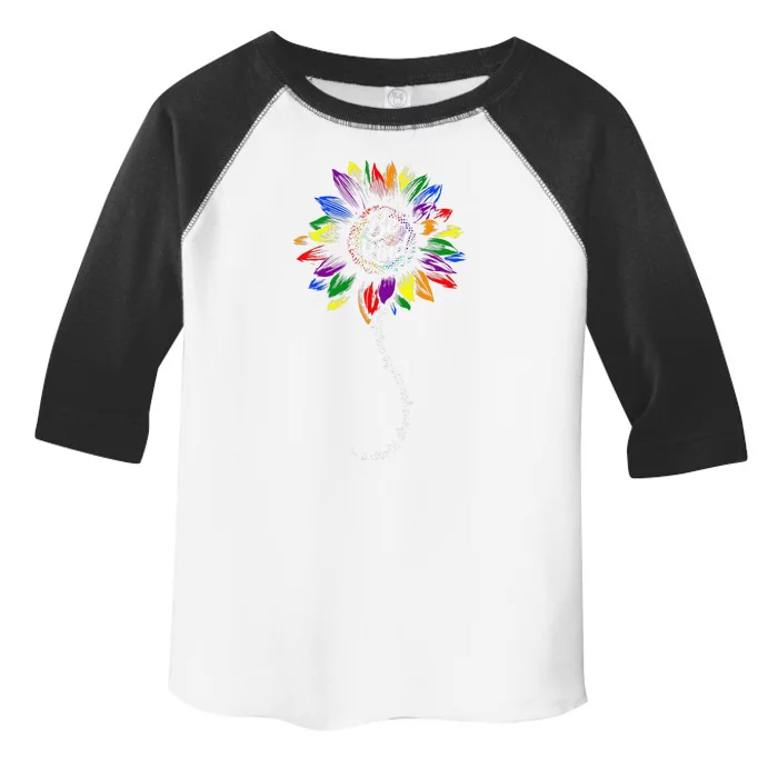 Sunflower Autism Awareness Be Kind Puzzle Mom Support Toddler Fine Jersey T-Shirt