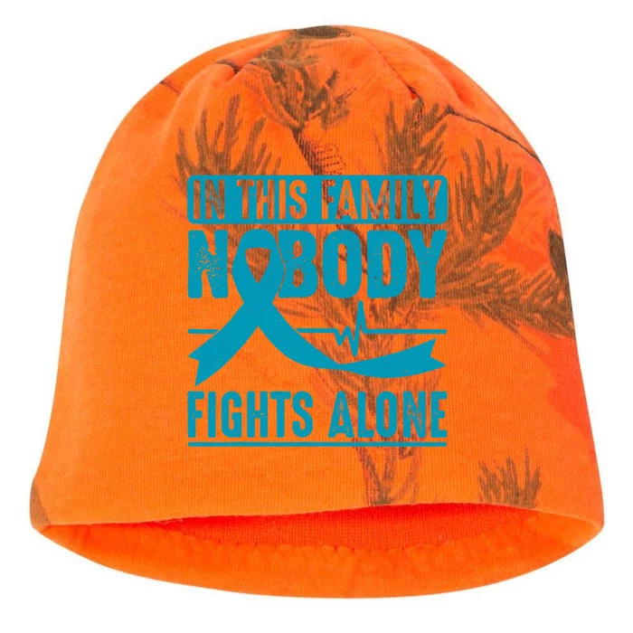 Sexual Assault Awareness And Aupport Funny Gift Kati - Camo Knit Beanie