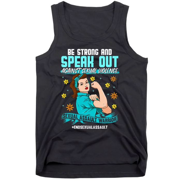 Sexual Assault Awareness Month End Sexual Assaults Tank Top