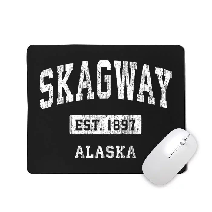 Skagway Alaska Ak Vintage Sports Mousepad