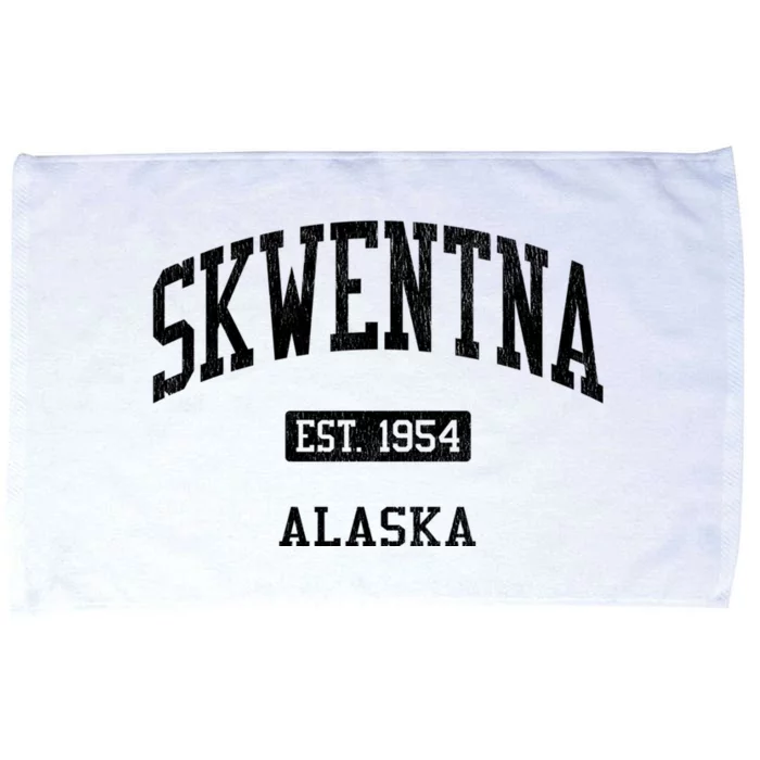 Skwentna Alaska Ak Js04 Vintage Athletic Sports Microfiber Hand Towel