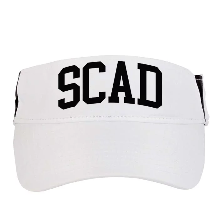 SCAD Athletic Arch College University @ Alumni Adult Drive Performance Visor