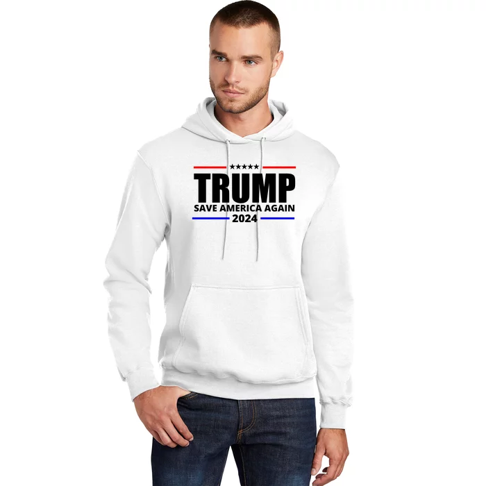 Save America Again Trump 2024 Political Hoodie