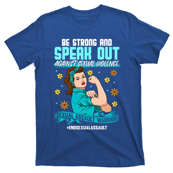 Sexual Assault Awareness Month End Sexual Assaults Gift T-Shirt