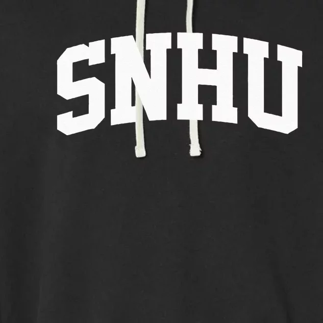 SNHU Athletic Arch College University Alumni Garment-Dyed Fleece Hoodie