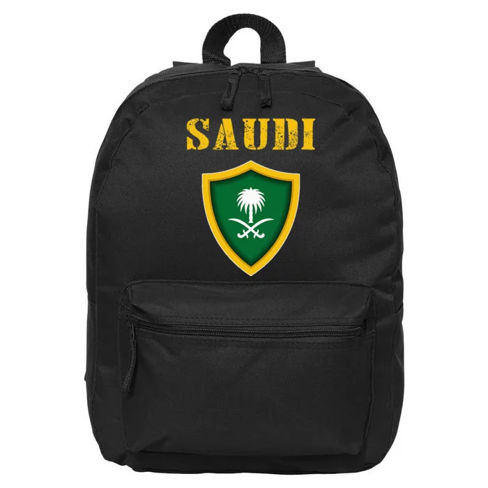 Saudi ArabiaSaudi Arabia FlagFlag Of Saudi Arabia 16 in Basic Backpack